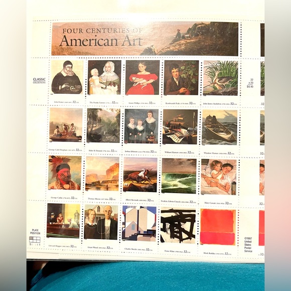 🌸5 for $50. ❤️🎉SAVE!!! USPS American Art Stamps - Picture 1 of 8